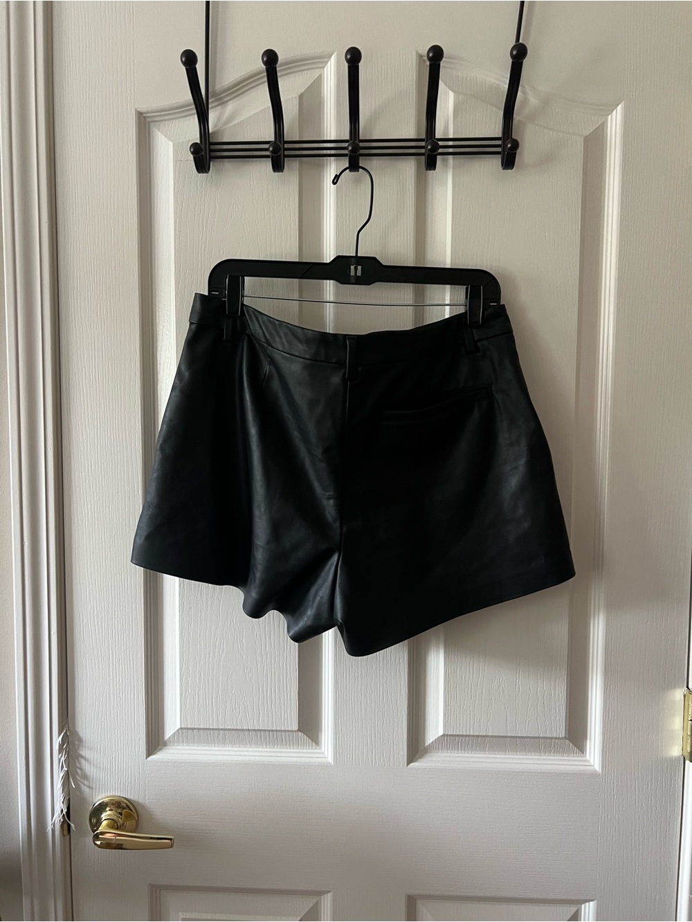 Old Navy Faux Leather Shorts - Picture 3 of 3
